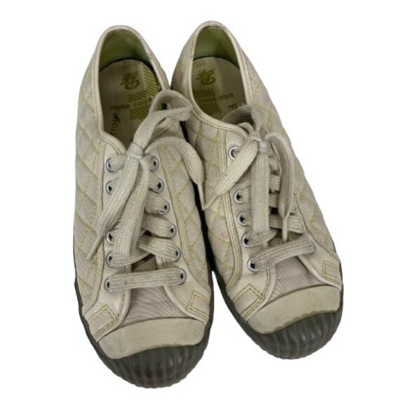 PF Flyers Posture Foundation Quilted Low Top Sneakers Sz 7.5 Streetwear - Picture 1 of 10